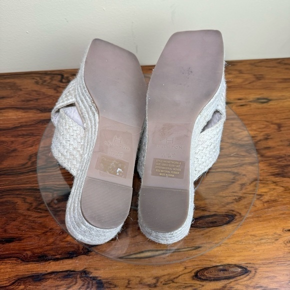 HALSTON Network Espadrille Sandal - natural - size 8.5 - Picture 13 of 13